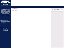 Tablet Screenshot of ehockeyleague.com